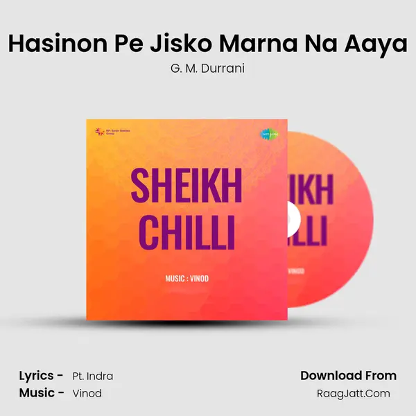 Hasinon Pe Jisko Marna Na Aaya mp3 song