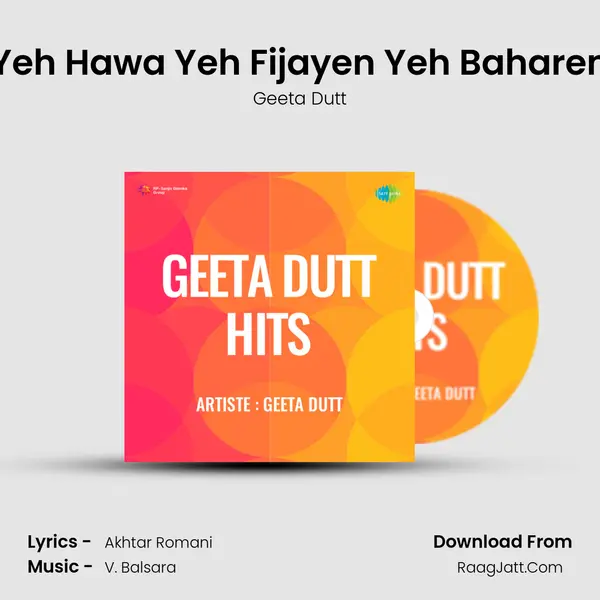 Yeh Hawa Yeh Fijayen Yeh Baharen MP3 Song by Geeta Dutt Cover