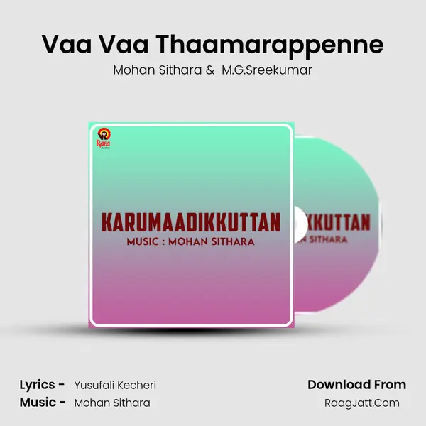 Vaa Vaa Thaamarappenne MP3 Song by Mohan Sithara Cover