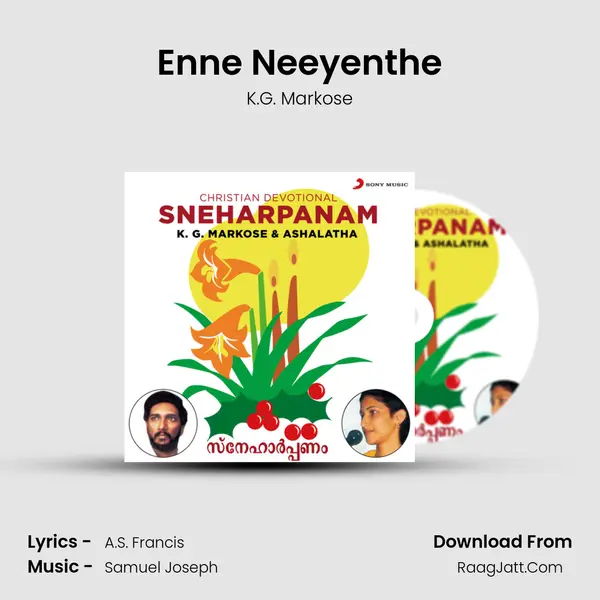 Enne Neeyenthe MP3 Song by K.G. Markose Cover