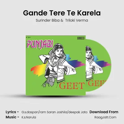 Gande Tere Te Karela MP3 Song by Surinder Biba Cover
