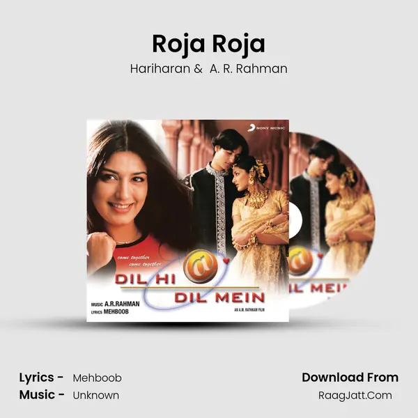Roja Roja MP3 Song by Hariharan Cover