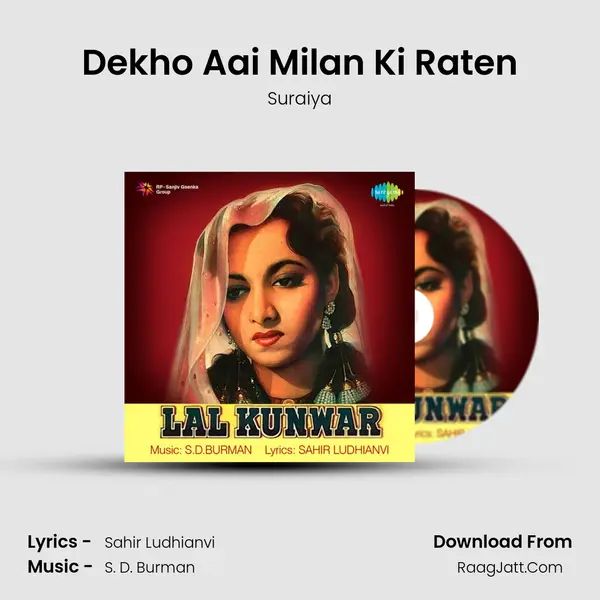Dekho Aai Milan Ki Raten MP3 Song by Suraiya Cover