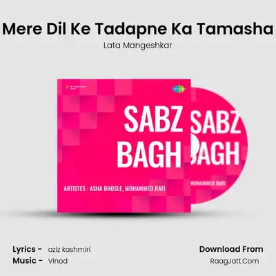 Mere Dil Ke Tadapne Ka Tamasha MP3 Song by Lata Mangeshkar Cover