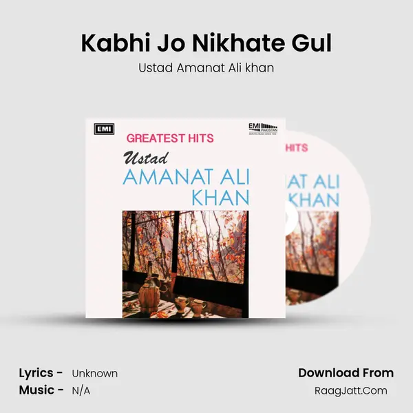 Kabhi Jo Nikhate Gul MP3 Song by Ustad Amanat Ali khan Cover