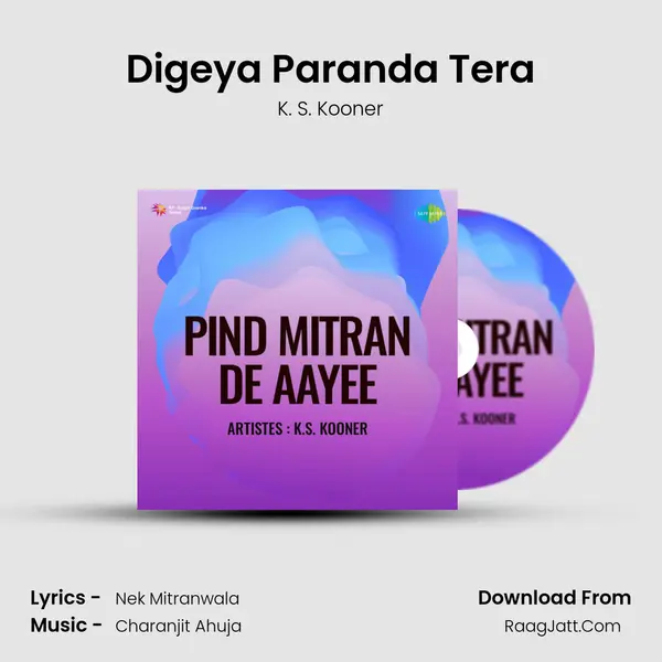 Digeya Paranda Tera MP3 Song by K. S. Kooner Cover