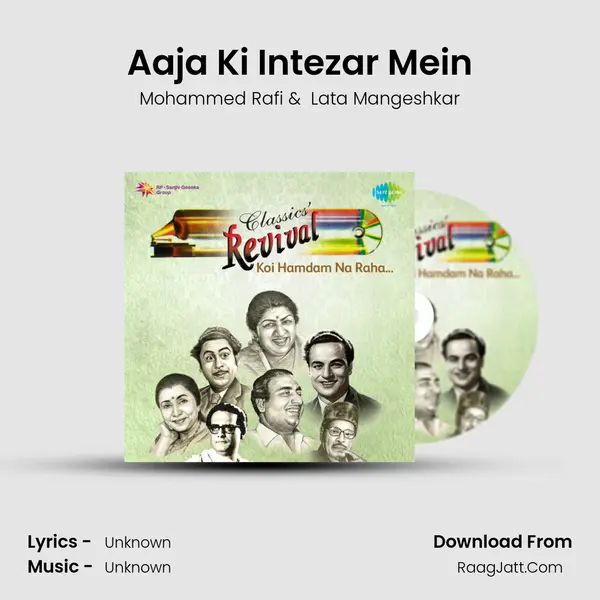 Aaja Ki Intezar Mein MP3 Song by Mohammed Rafi Cover