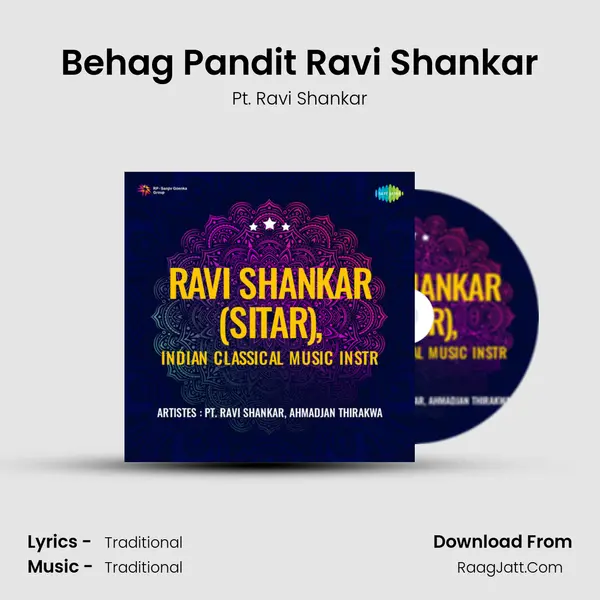 Behag Pandit Ravi Shankar MP3 Song by Pt. Ravi Shankar Cover