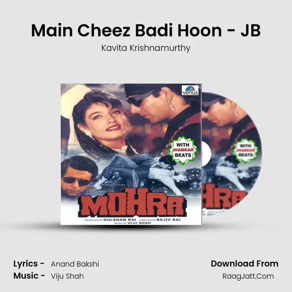 Main Cheez Badi Hoon - JB MP3 Song by Kavita Krishnamurthy Cover