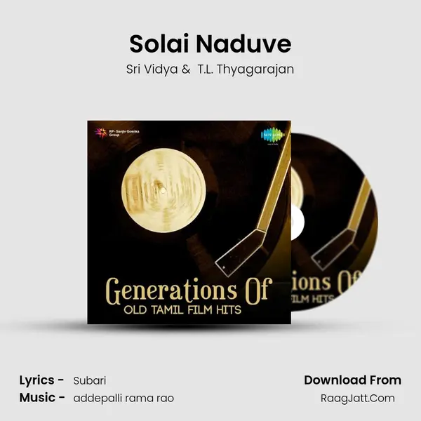 Solai Naduve MP3 Song by Sri Vidya Cover