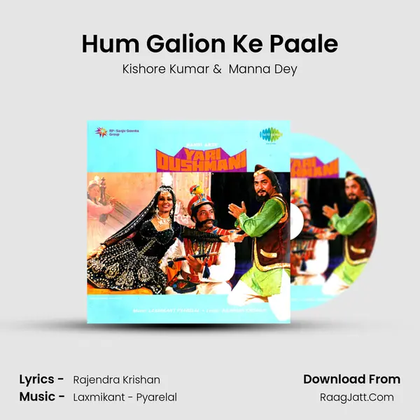 Hum Galion Ke Paale MP3 Song by Kishore Kumar Cover