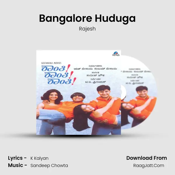Bangalore Huduga MP3 Song by Rajesh Cover