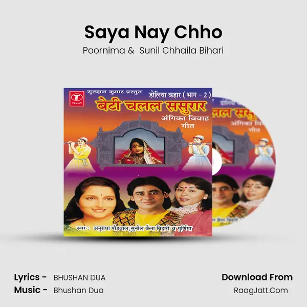 Saya Nay Chho MP3 Song by Poornima Cover