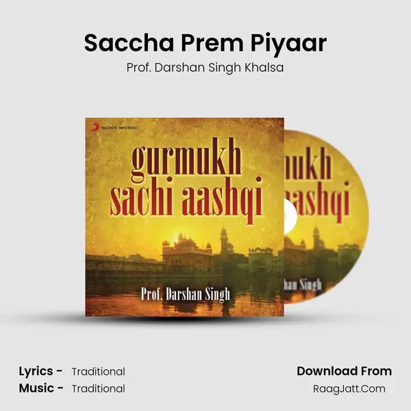Saccha Prem Piyaar MP3 Song by Prof. Darshan Singh Khalsa Cover
