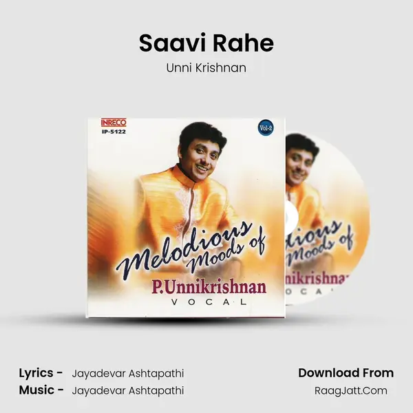 Saavi Rahe MP3 Song by Unni Krishnan Cover