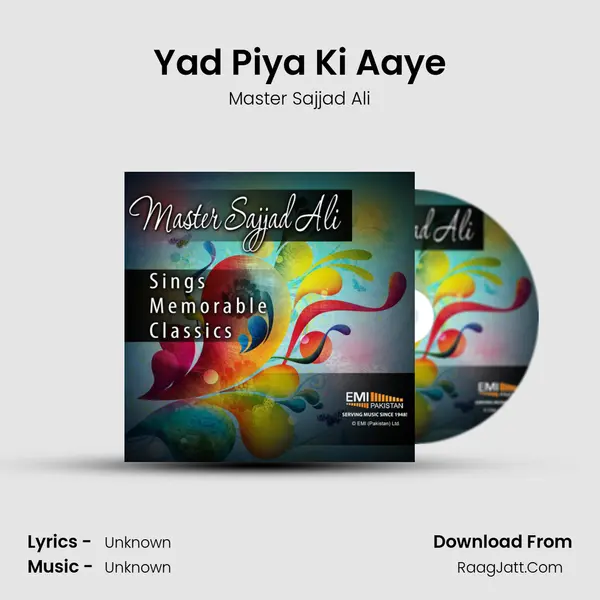 Yad Piya Ki Aaye MP3 Song by Master Sajjad Ali Cover