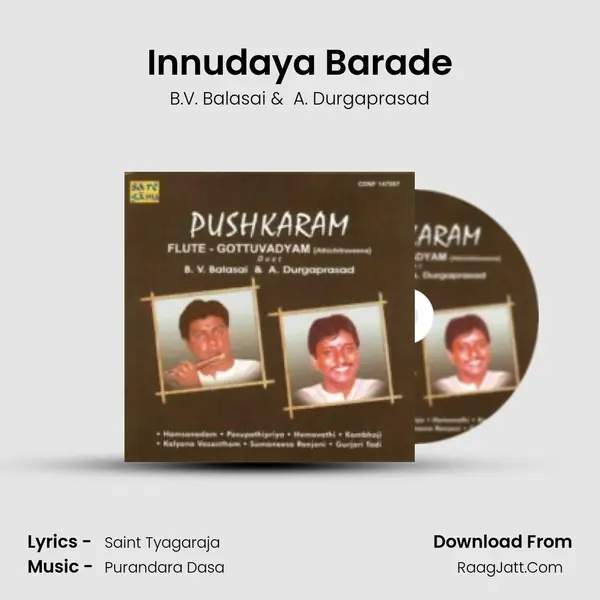 Innudaya Barade MP3 Song by B.V. Balasai Cover