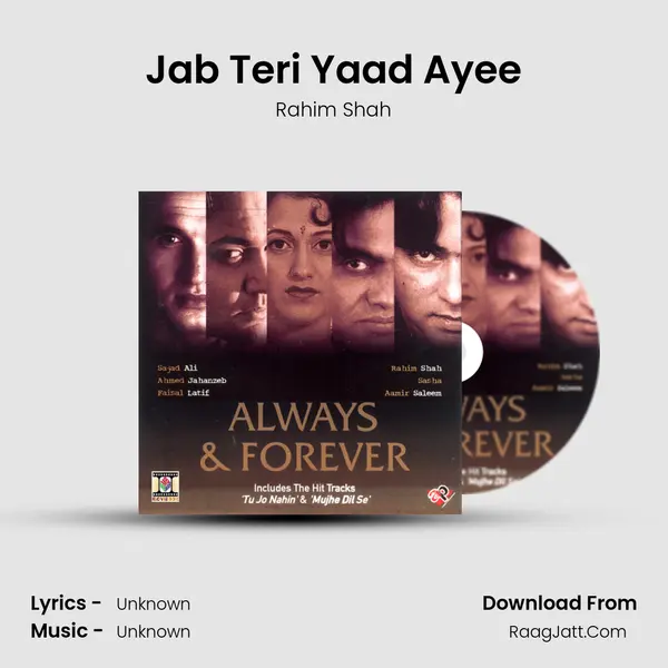 Jab Teri Yaad Ayee MP3 Song by Rahim Shah Cover