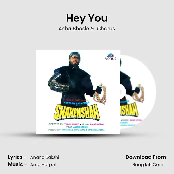 Hey You MP3 Song by Asha Bhosle Cover