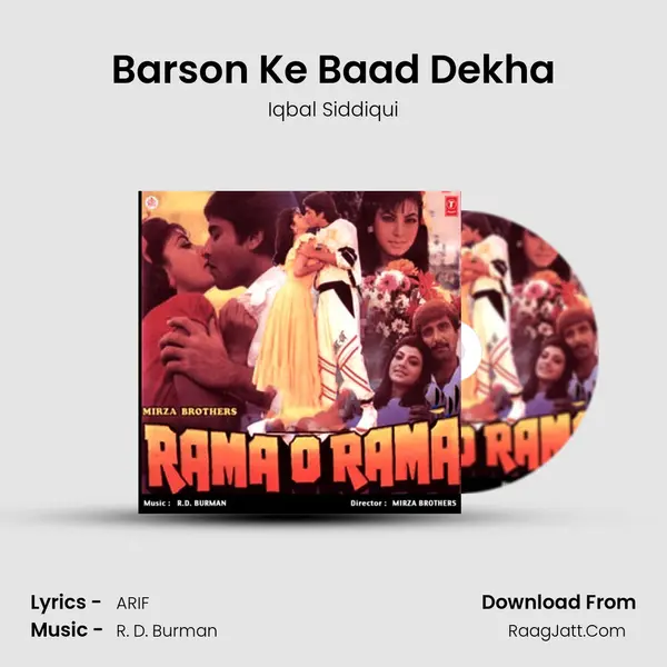 Barson Ke Baad Dekha MP3 Song by Iqbal Siddiqui Cover