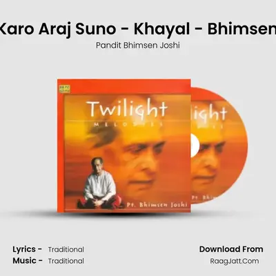 Twilight Melodies By Pandit Bhimsen Joshi - Pandit Bhimsen Joshi
