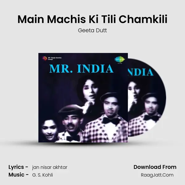 Main Machis Ki Tili Chamkili MP3 Song by Geeta Dutt Cover