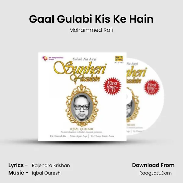 Gaal Gulabi Kis Ke Hain Cover