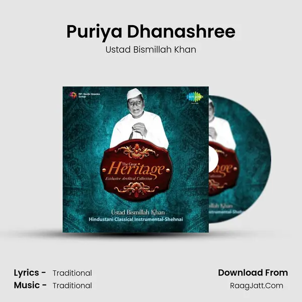 Puriya Dhanashree MP3 Song by Ustad Bismillah Khan Cover