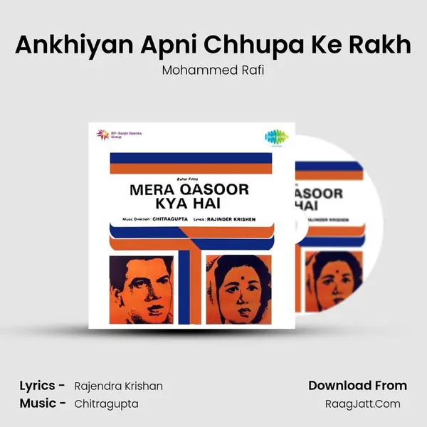 Ankhiyan Apni Chhupa Ke Rakh MP3 Song by Mohammed Rafi Cover