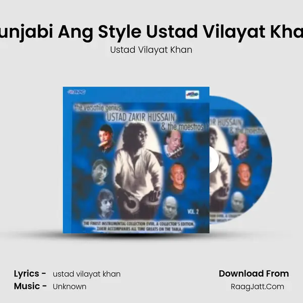 Punjabi Ang Style Ustad Vilayat Khan MP3 Song by Ustad Vilayat Khan Cover