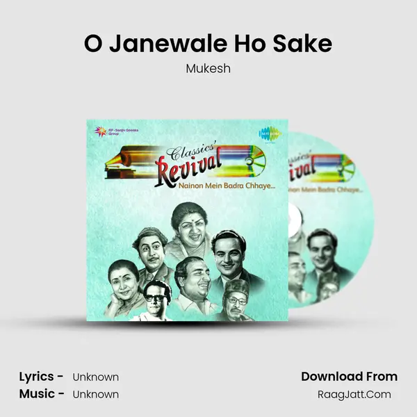 O Janewale Ho Sake MP3 Song by Mukesh Cover