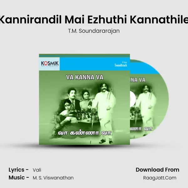 Kannirandil Mai Ezhuthi Kannathile MP3 Song by T.M. Soundararajan Cover