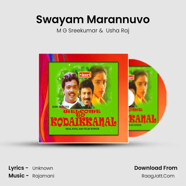 Swayam Marannuvo MP3 Song by M G Sreekumar Cover