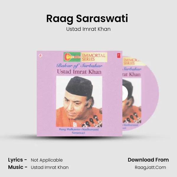 Raag Saraswati (Alap & Jod) MP3 Song by Ustad Imrat Khan Cover