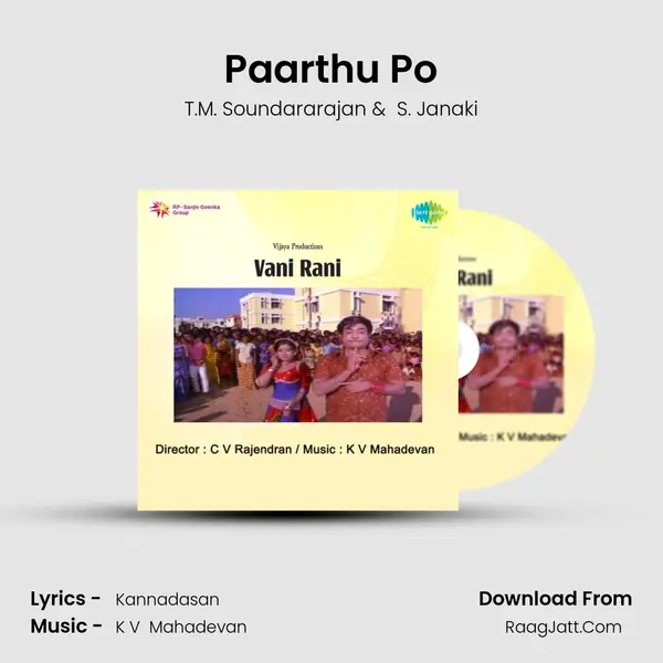 Paarthu Po MP3 Song by T.M. Soundararajan Cover
