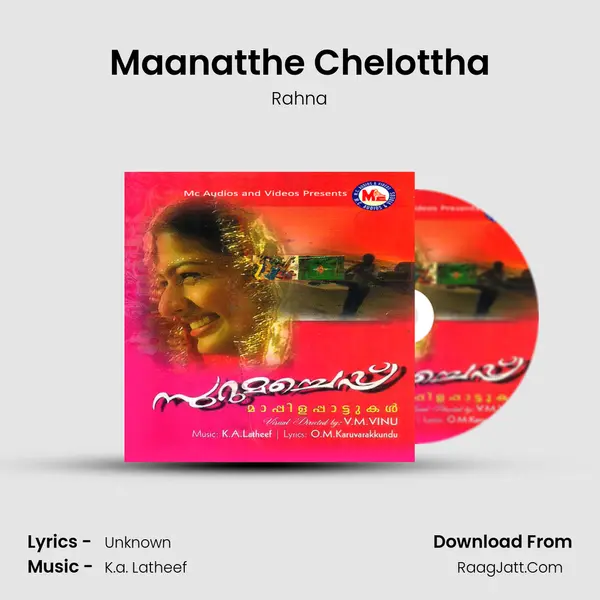 Maanatthe Chelottha MP3 Song by Rahna Cover