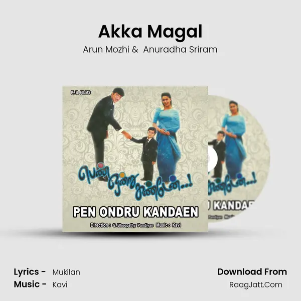 Akka Magal MP3 Song by Arun Mozhi Cover