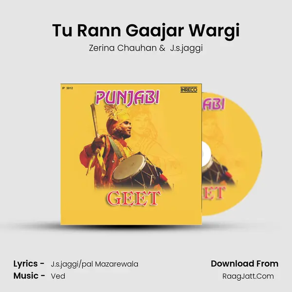 Tu Rann Gaajar Wargi MP3 Song by Zerina Chauhan Cover