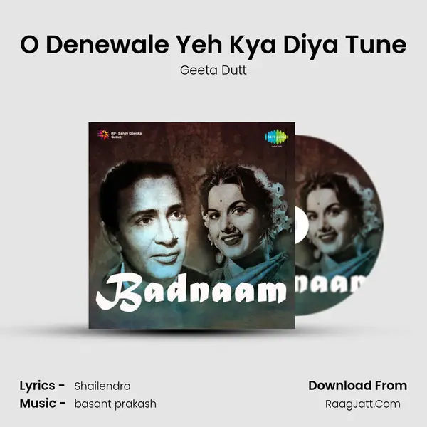 O Denewale Yeh Kya Diya Tune MP3 Song by Geeta Dutt Cover
