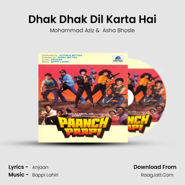 Dhak Dhak Dil Karta Hai MP3 Song by Mohammad Aziz Cover