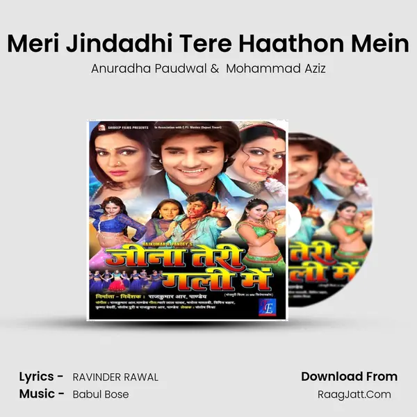 Meri Jindadhi Tere Haathon Mein MP3 Song by Anuradha Paudwal Cover