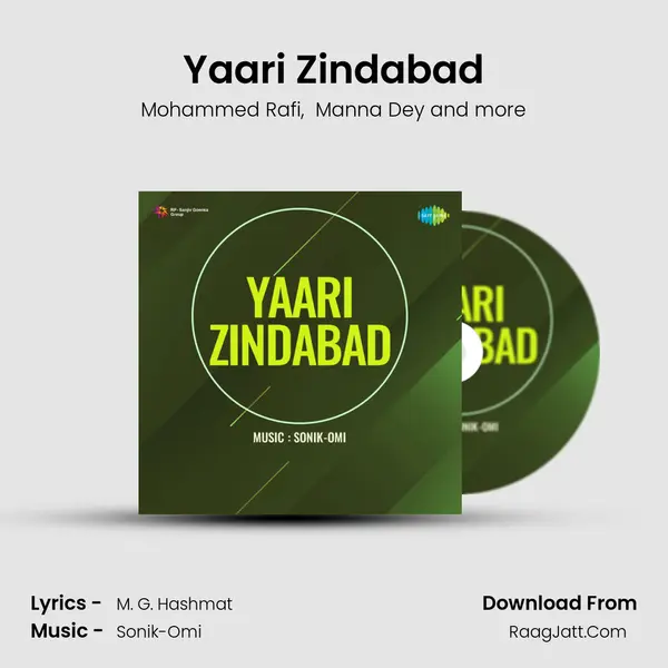 Yaari Zindabad MP3 Song by Mohammed Rafi Cover