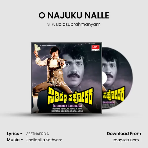 O NAJUKU NALLE MP3 Song by S. P. Balasubrahmanyam Cover