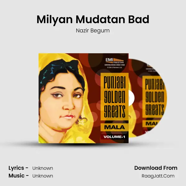 Milyan Mudatan Bad MP3 Song by Nazir Begum Cover