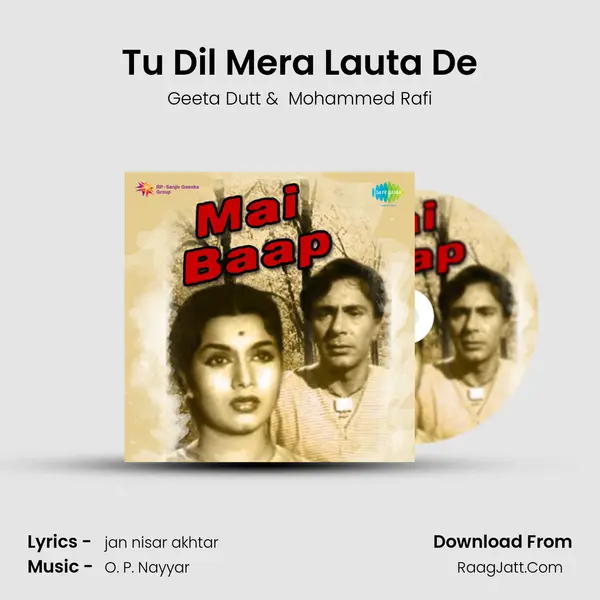 Tu Dil Mera Lauta De MP3 Song by Geeta Dutt Cover