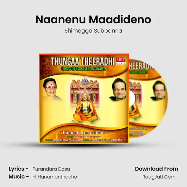 Naanenu Maadideno MP3 Song by Shimogga Subbanna Cover