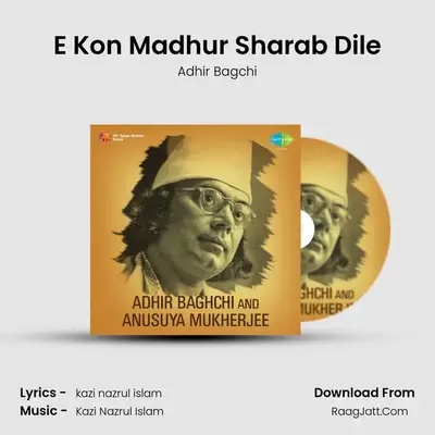 E Kon Madhur Sharab Dile MP3 Song by Adhir Bagchi Cover