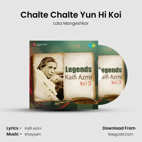 Chalte Chalte Yun Hi Koi MP3 Song by Lata Mangeshkar Cover