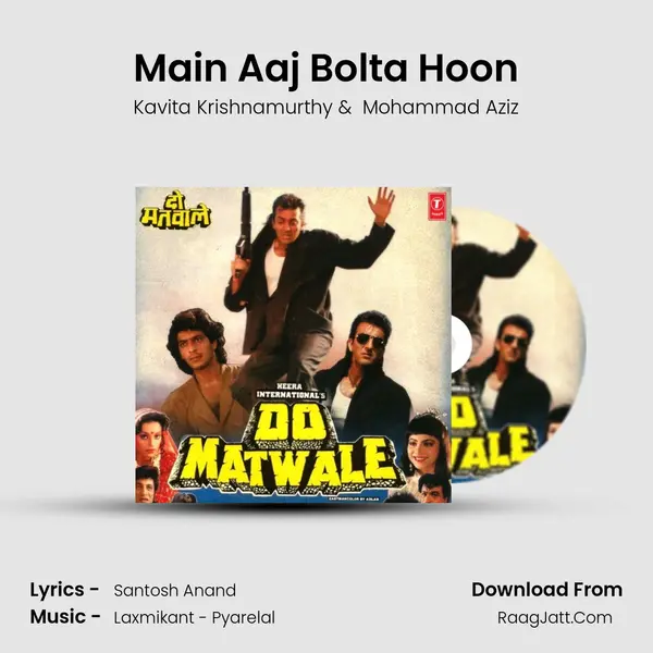 Main Aaj Bolta Hoon MP3 Song by Kavita Krishnamurthy Cover