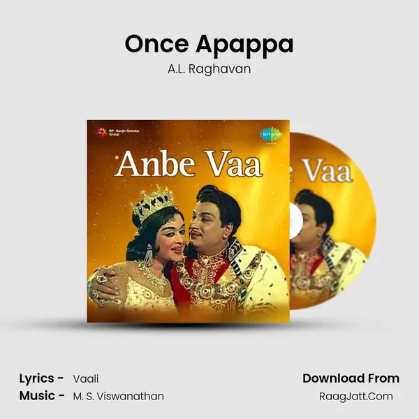 Once Apappa MP3 Song by A.L. Raghavan Cover